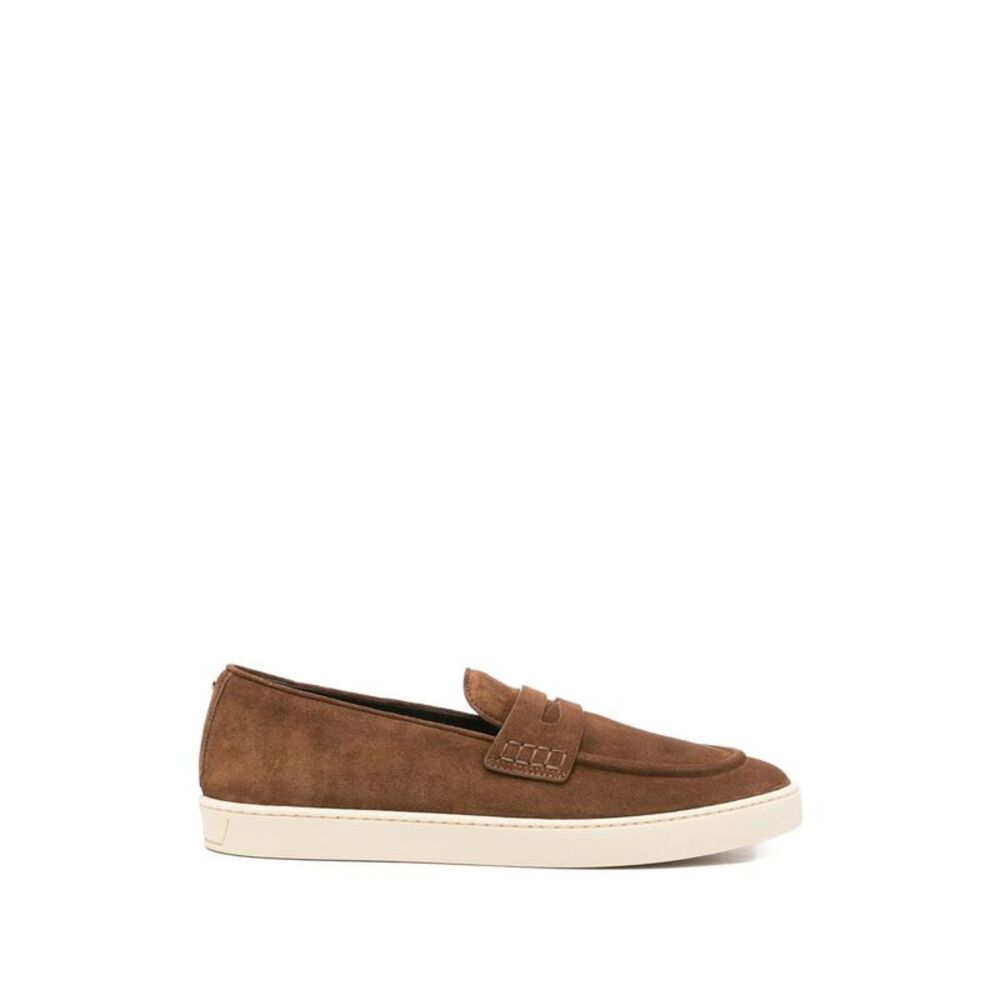 Canali Brown Loafers Men